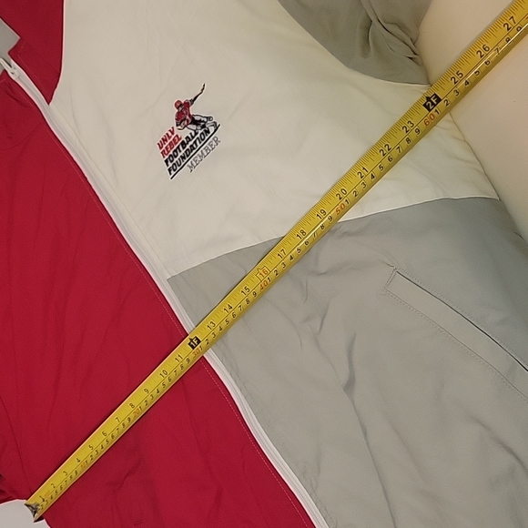 UNLV Rebels Windbreaker Vintage90s Football Foundation Member Made in USA M NEW - Picture 5 of 15